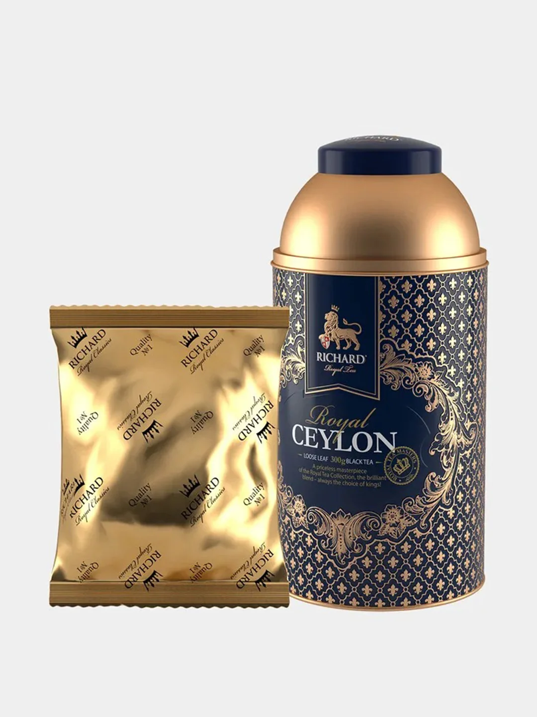 Чай в подарочной упаковке Richard "Royal Ceylon" черный, крупнолистовой 300 грамм