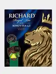 Чай в пакетиках Richard King's Tea №1 черный ароматизированный 100 пакетиков