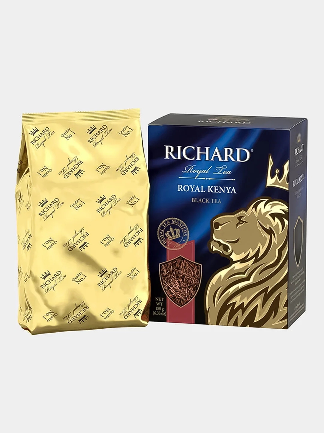 Чай крупнолистовой Richard Royal Kenya черный 180 г