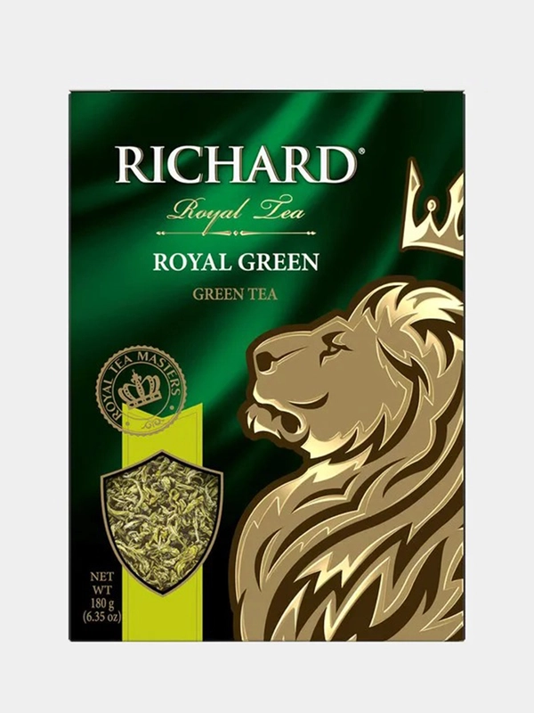 Чай листовой Richard Royal Green зелёный 180 г