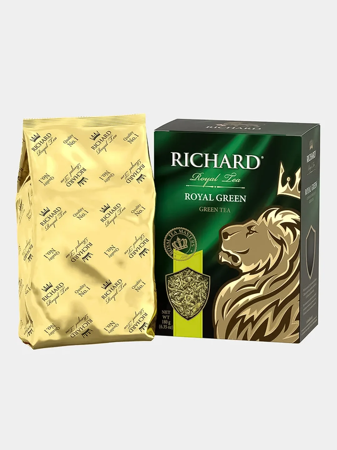Чай листовой Richard Royal Green зелёный 180 г