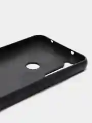 Черный чехол для Xiaomi Note 8T, со вставкой под кожу