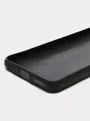 Черный чехол для Xiaomi Note 8T, со вставкой под кожу