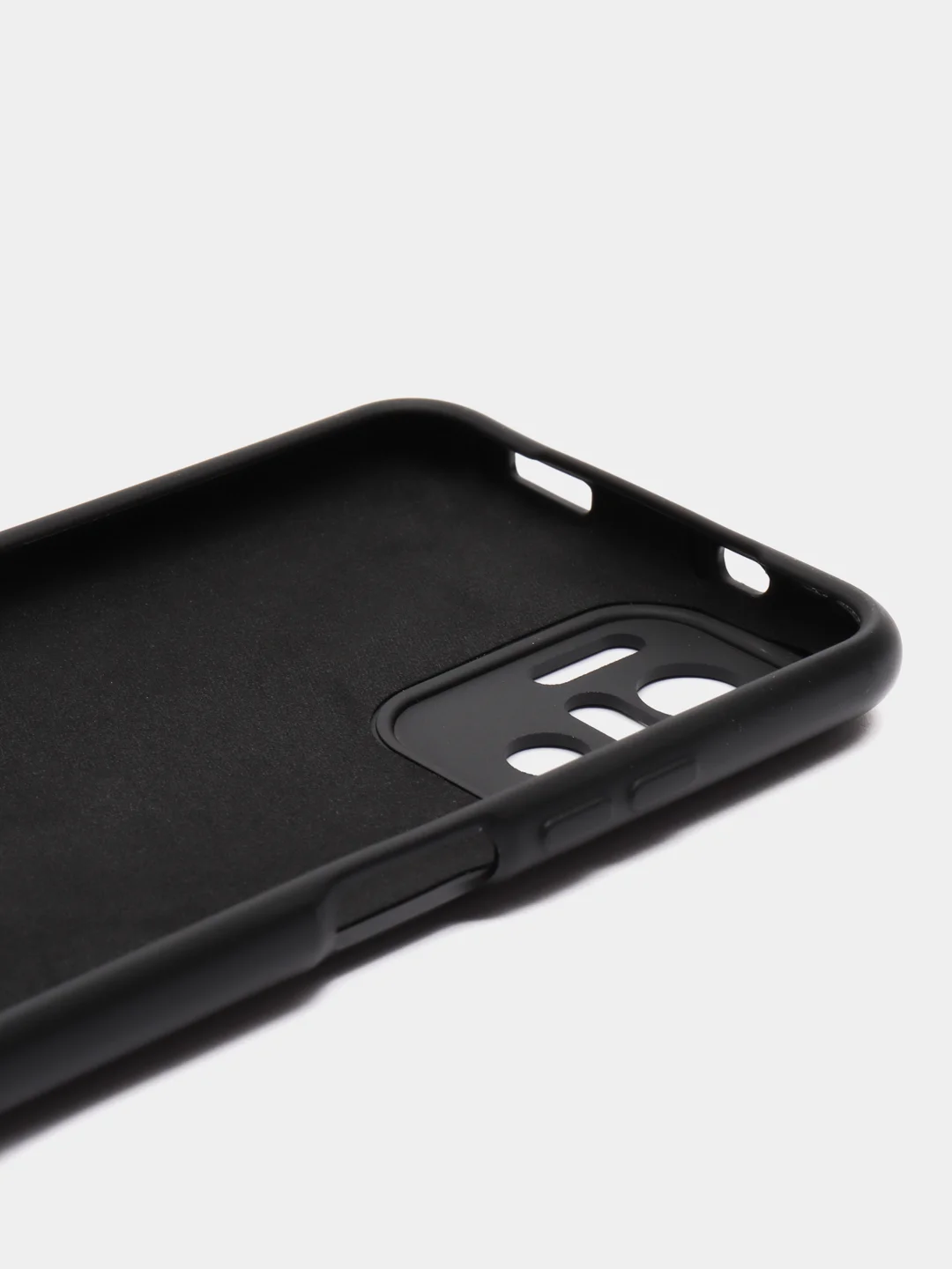 Черный silicone Case для Redmi Note 10S