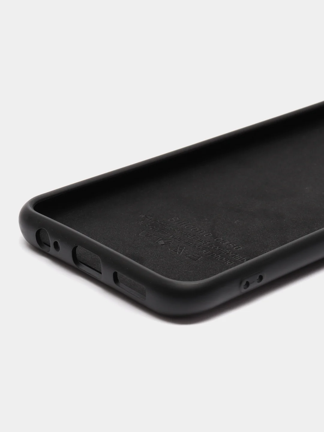 Черный silicone Case для Redmi Note 10S
