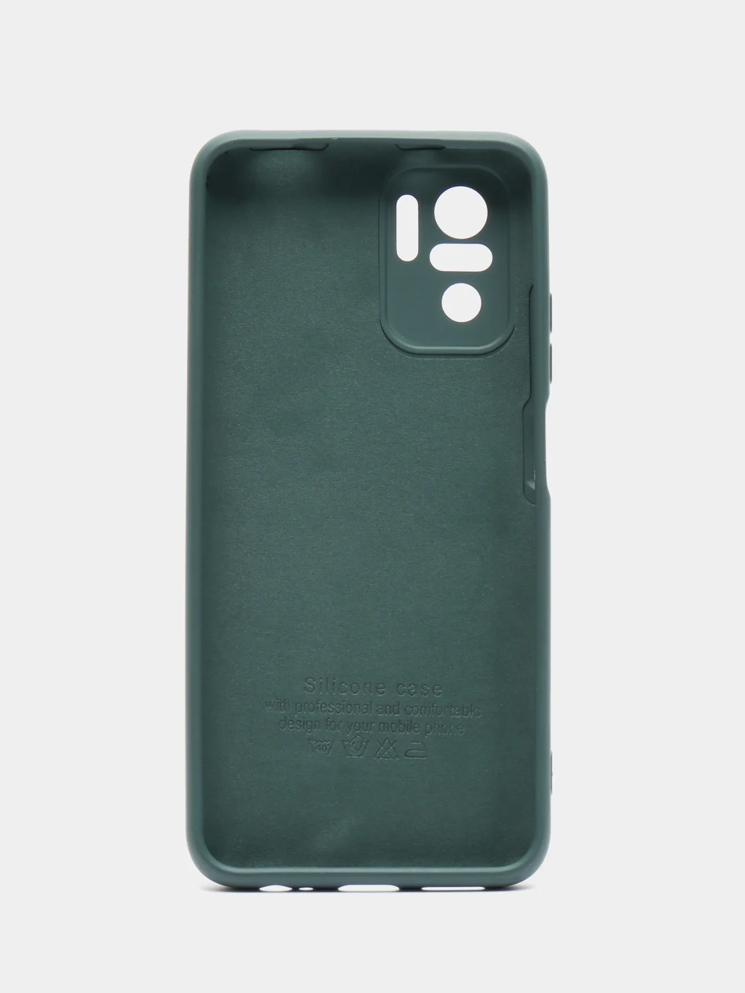 Зеленый silicone Case для Redmi Note 10S