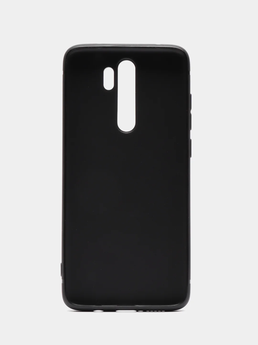 Черный чехол для Xiaomi Note 8 Pro, силиконовый, однотонный
