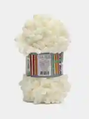 Молочный пряжа Alize Puffy Fine, петельки маленькие, 100 г, 14 м
