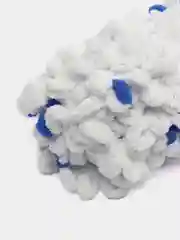 Синий пряжа Alize Puffy Color, петельки большие, 100 г, 9 м