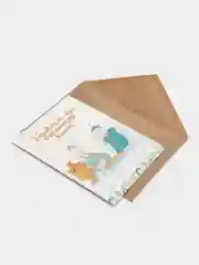 Кремовый татарские открытки в крафт-конверте на Рамазан. ТАТМЕДИА