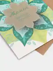 Лавандовый татарские открытки в крафт-конверте на Рамазан. ТАТМЕДИА