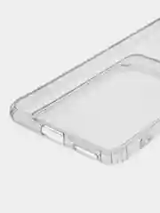 Прозрачный чехол с карманом для карт на Xiaomi Mi 11 Lite, прозрачный, силиконовый