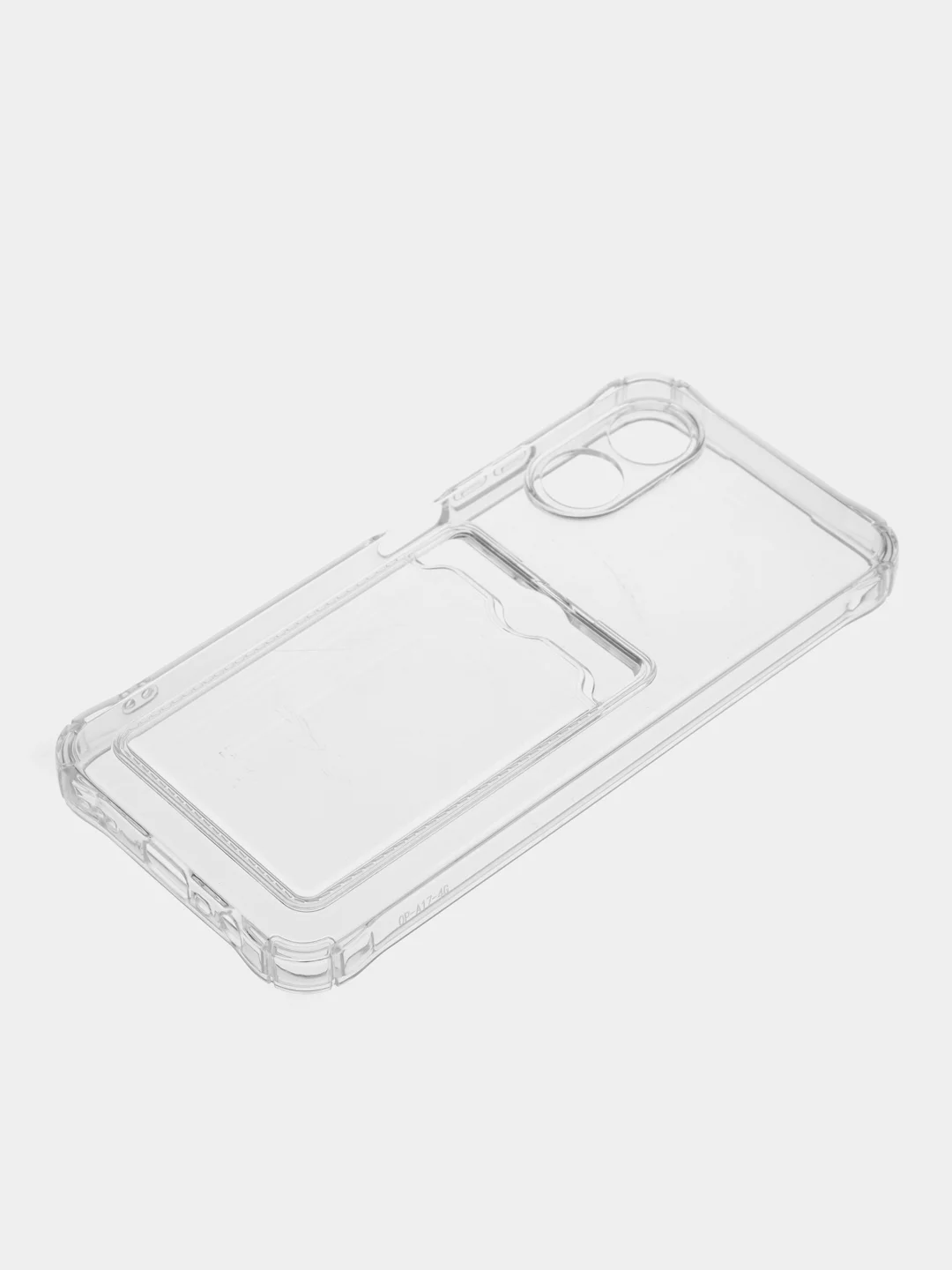 Прозрачный чехол для OPPO A17 / A17K (Оппо А17 / 17К), силиконовый прозрачный