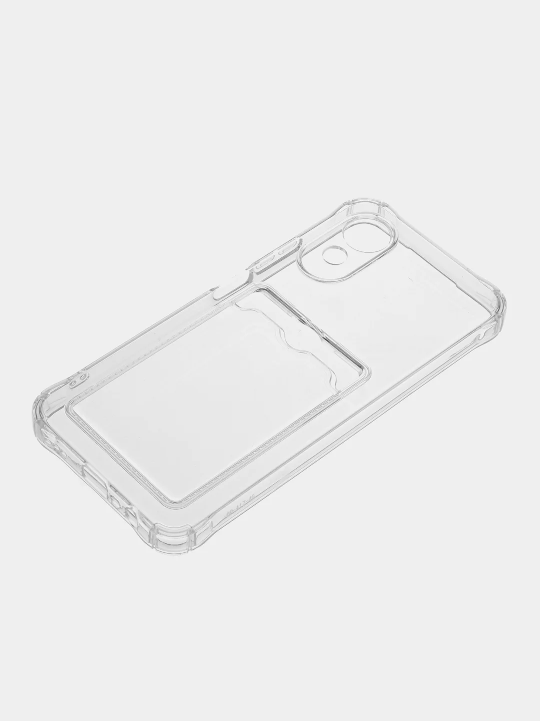 Прозрачный чехол для Oppo A17/ A17K (Оппо А17/ А17К), силиконовый прозрачный