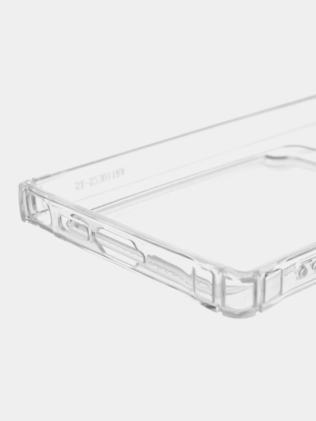 Прозрачный чехол для Samsung Galaxy S23 Ultra (Самсунг Галакси С23 Ультра), силиконовый прозрачный