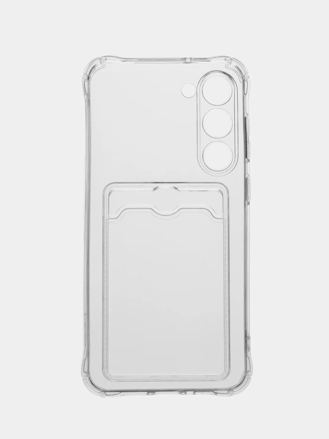 Прозрачный чехол на Samsung S23+ Plus (Самсунг С23+ Плюс), силиконовый прозрачный