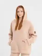 Бежевый спортивный костюм, женский