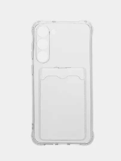 Прозрачный чехол на Samsung S23+ Plus (Самсунг С23+ Плюс), силиконовый прозрачный