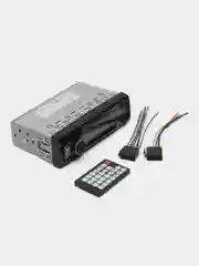 Автомагнитола / магнитола автомобильная 1 DIN, Bluetooth, AUX, USB, 7 цветов подсветки