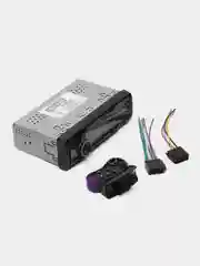 Автомагнитола / магнитола автомобильная 1 DIN, Bluetooth, AUX, USB, 7 цветов подсветки