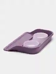 Фиолетовый миски с лотком, 0,3 л, 41 x 30 х 6 см