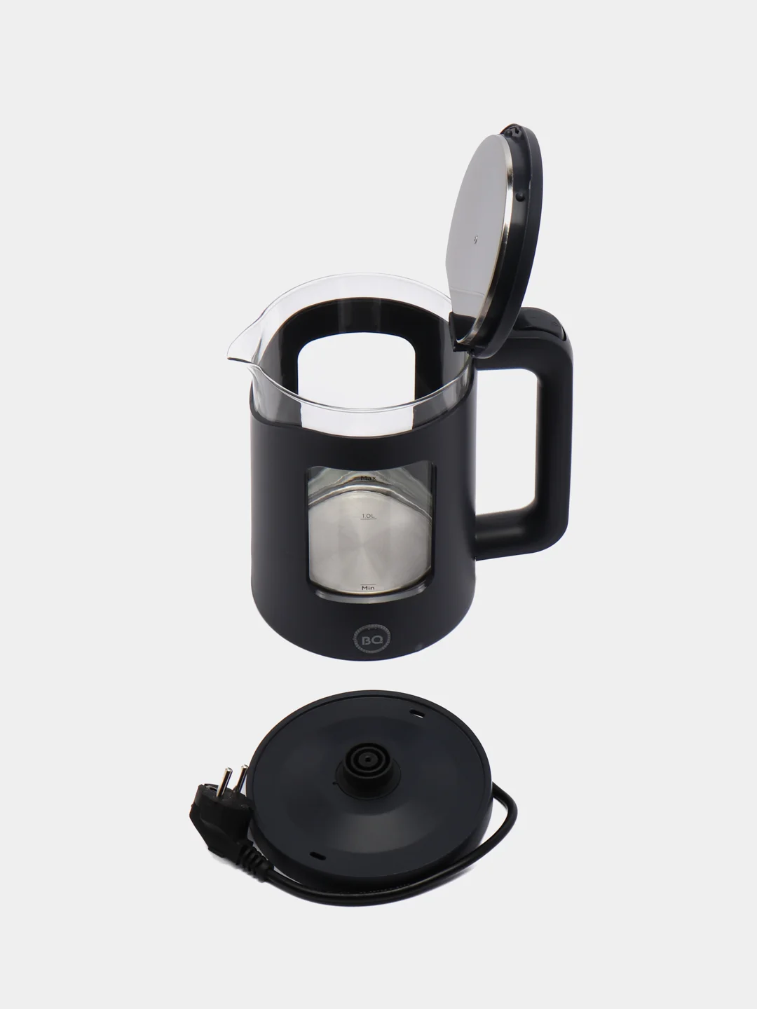 Синий электрический чайник BQ KT2000G, 1.5 л, 500 Вт