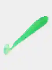 Лайм виброхвост Lucky John Pro Series Spark Tail, силиконовый