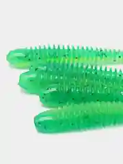 Лайм виброхвост Lucky John Pro Series Spark Tail, силиконовый