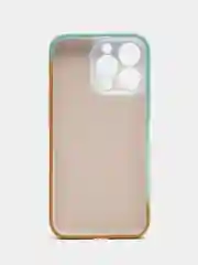 Бирюзовый силиконовый чехол с защитой камеры Apple iPhone 13 Pro Max, 7 Plus 8+ XS с рисунком