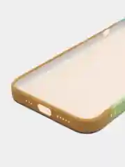 Бирюзовый силиконовый чехол с защитой камеры Apple iPhone 13 Pro Max, 7 Plus 8+ XS с рисунком
