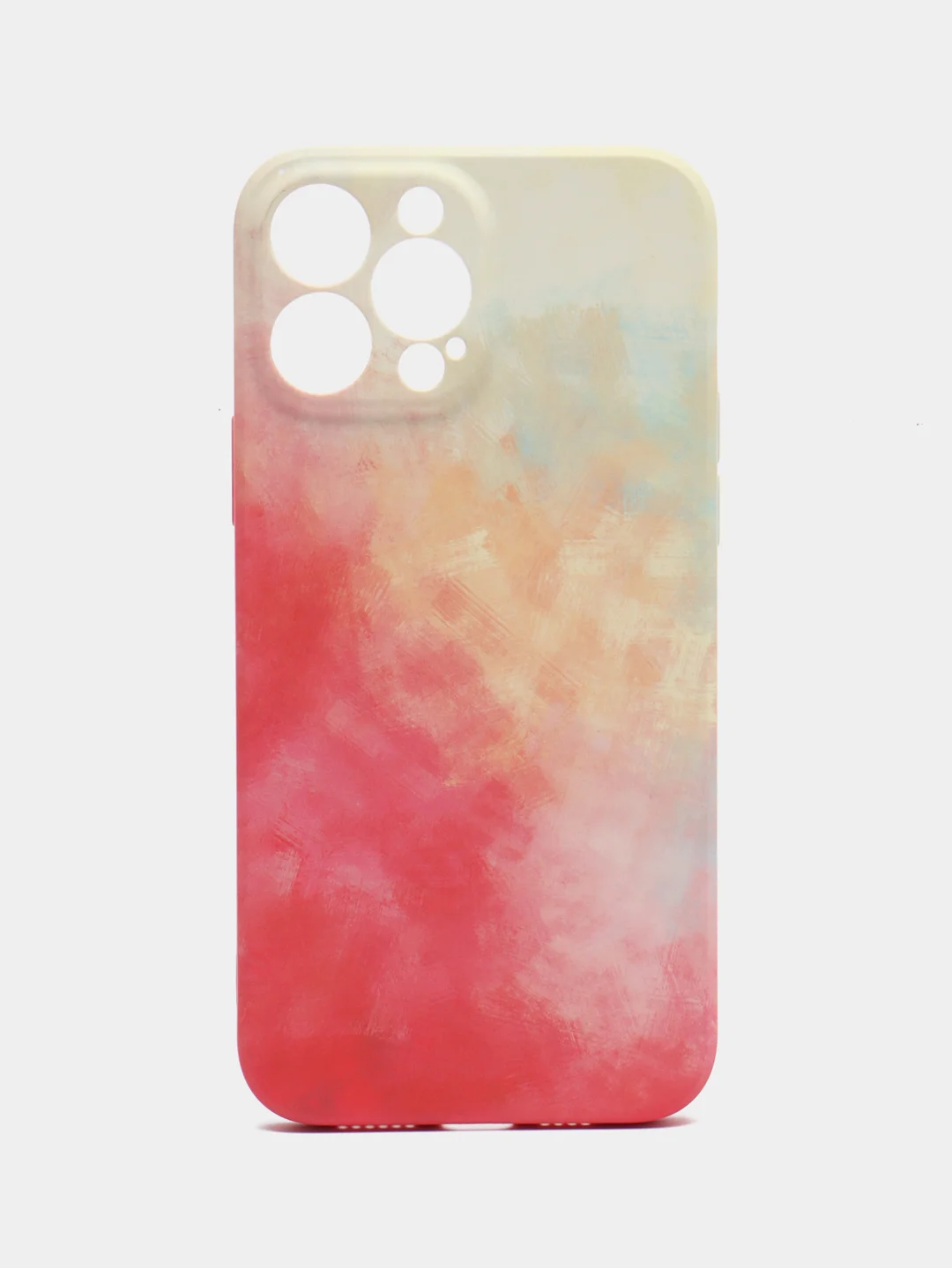 Коралловый силиконовый чехол с защитой камеры Apple iPhone 13 Pro Max, 7 Plus 8+ XS с рисунком