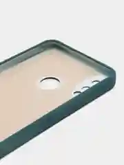 Тёмно-бирюзовый силиконовый чехол с защитой камеры Huawei Honor 50 lite Y5 2018, P Smart 2019, с рисунком