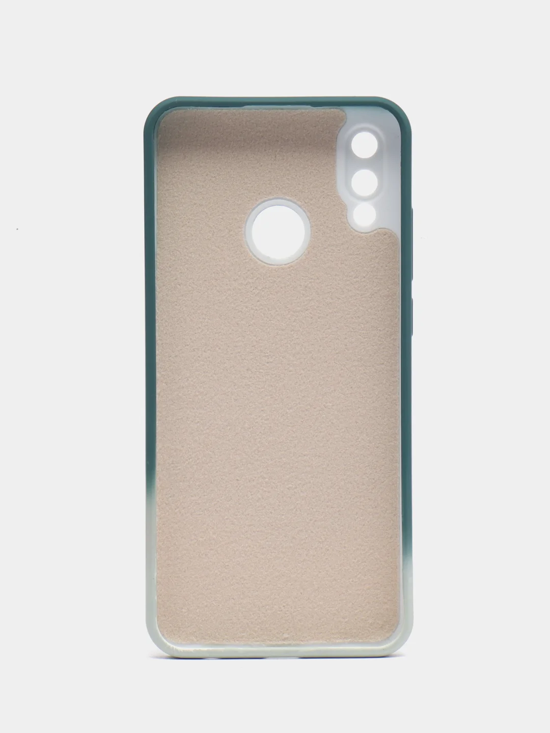 Тёмно-бирюзовый силиконовый чехол с защитой камеры Huawei Honor 50 lite Y5 2018, P Smart 2019, с рисунком