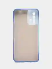 Небесно-голубой силиконовый чехол с защитой камеры Xiaomi Redmi Note 11 Pro, 10S, 9T, 9C, 9  с рисунком