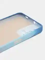 Небесно-голубой силиконовый чехол с защитой камеры Xiaomi Redmi Note 11 Pro, 10S, 9T, 9C, 9  с рисунком