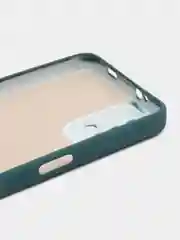 Тёмно-бирюзовый силиконовый чехол с защитой камеры Xiaomi Redmi Note 11 Pro, 10S, 9T, 9C, 9  с рисунком