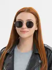 Золотой очки женские