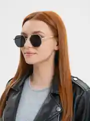Золотой очки женские