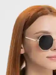 Золотой очки женские