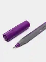 Ручка шариковая неавтоматическая, 0,35 мм, фиолетовый корпус, 2 штуки