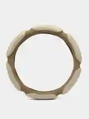 Оплетка руля, спонж, 6 подушек, бежевый, М