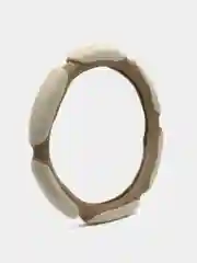 Оплетка руля, спонж, 6 подушек, бежевый, М