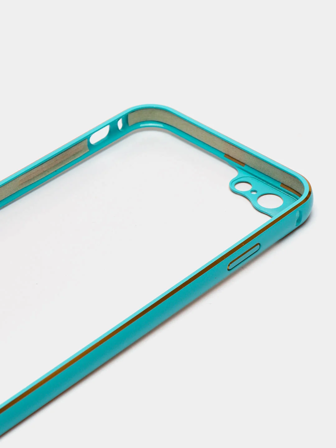 Голубой бампер алюминиевый для iPhone 6, 6S