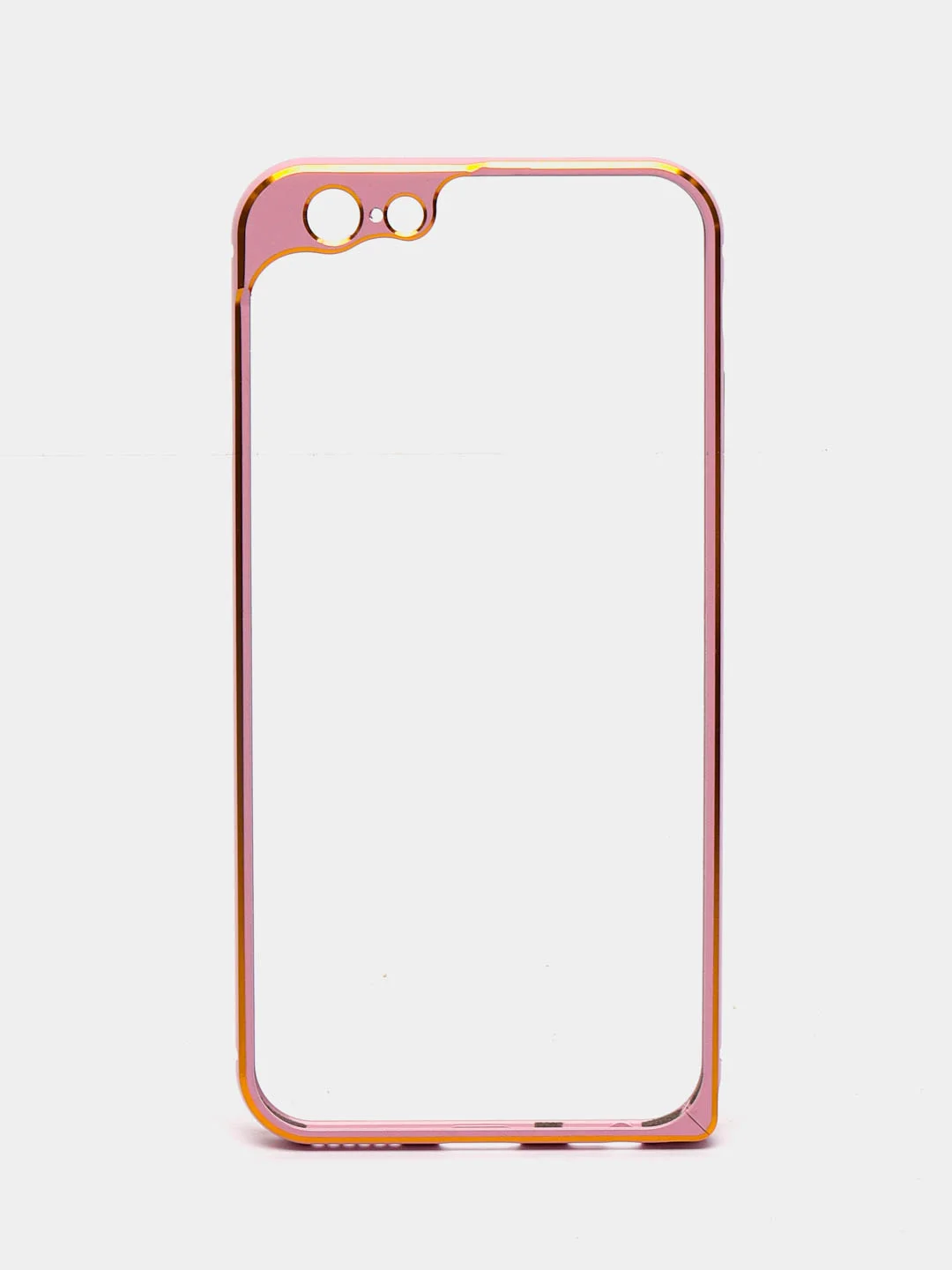 Розовый бампер алюминиевый для iPhone 6, 6S