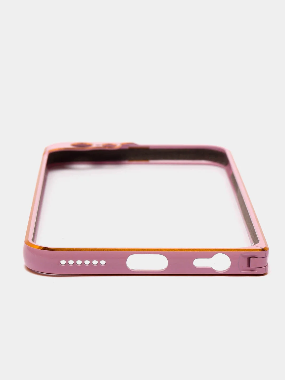 Розовый бампер алюминиевый для iPhone 6, 6S