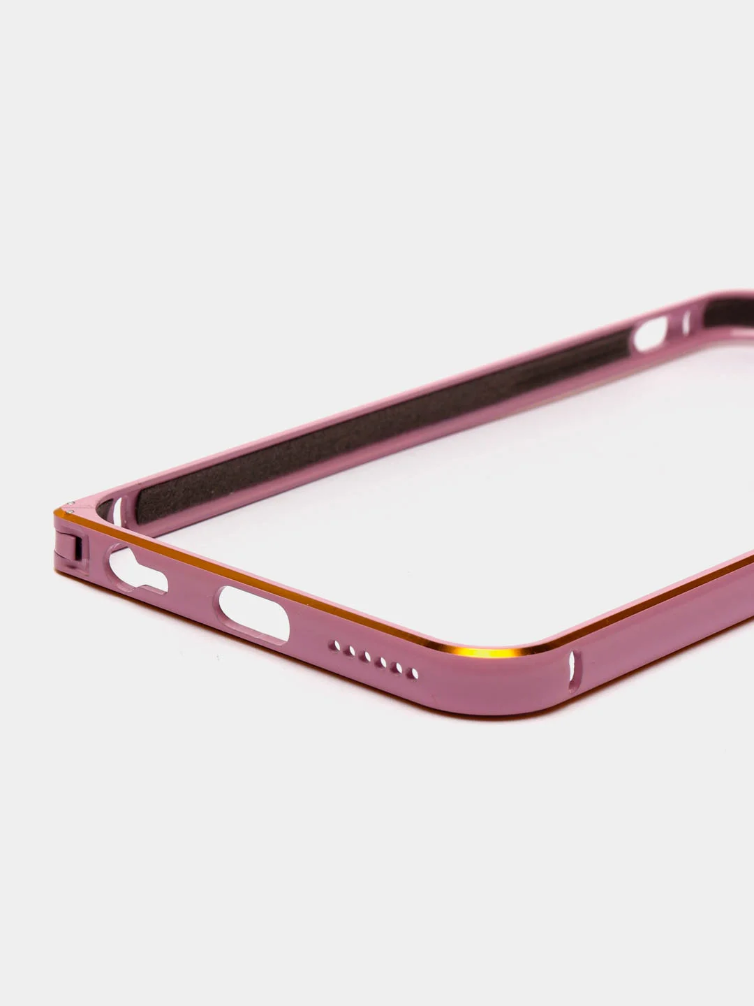 Розовый бампер алюминиевый для iPhone 6, 6S