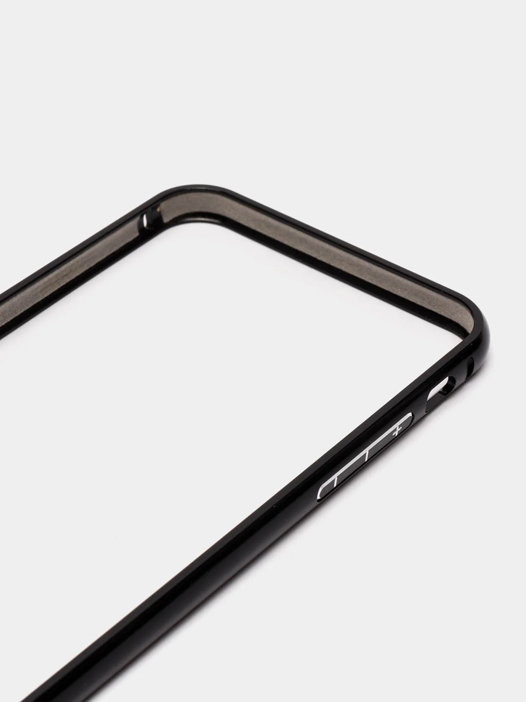 Черный бампер алюминиевый для iPhone 6, 6S