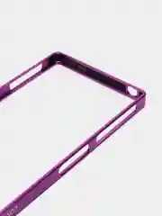 Фиолетовый бампер на Sony Xperia Z1, алюминиевый