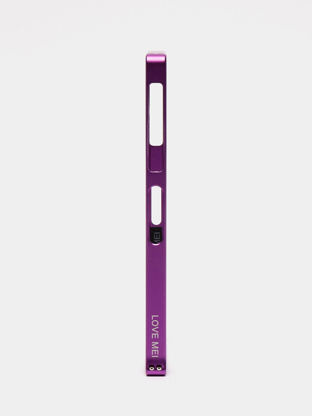 Фиолетовый бампер на Sony Xperia Z1, алюминиевый