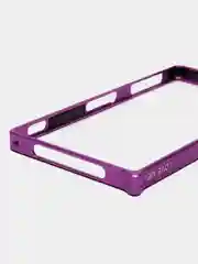Фиолетовый бампер на Sony Xperia Z1, алюминиевый